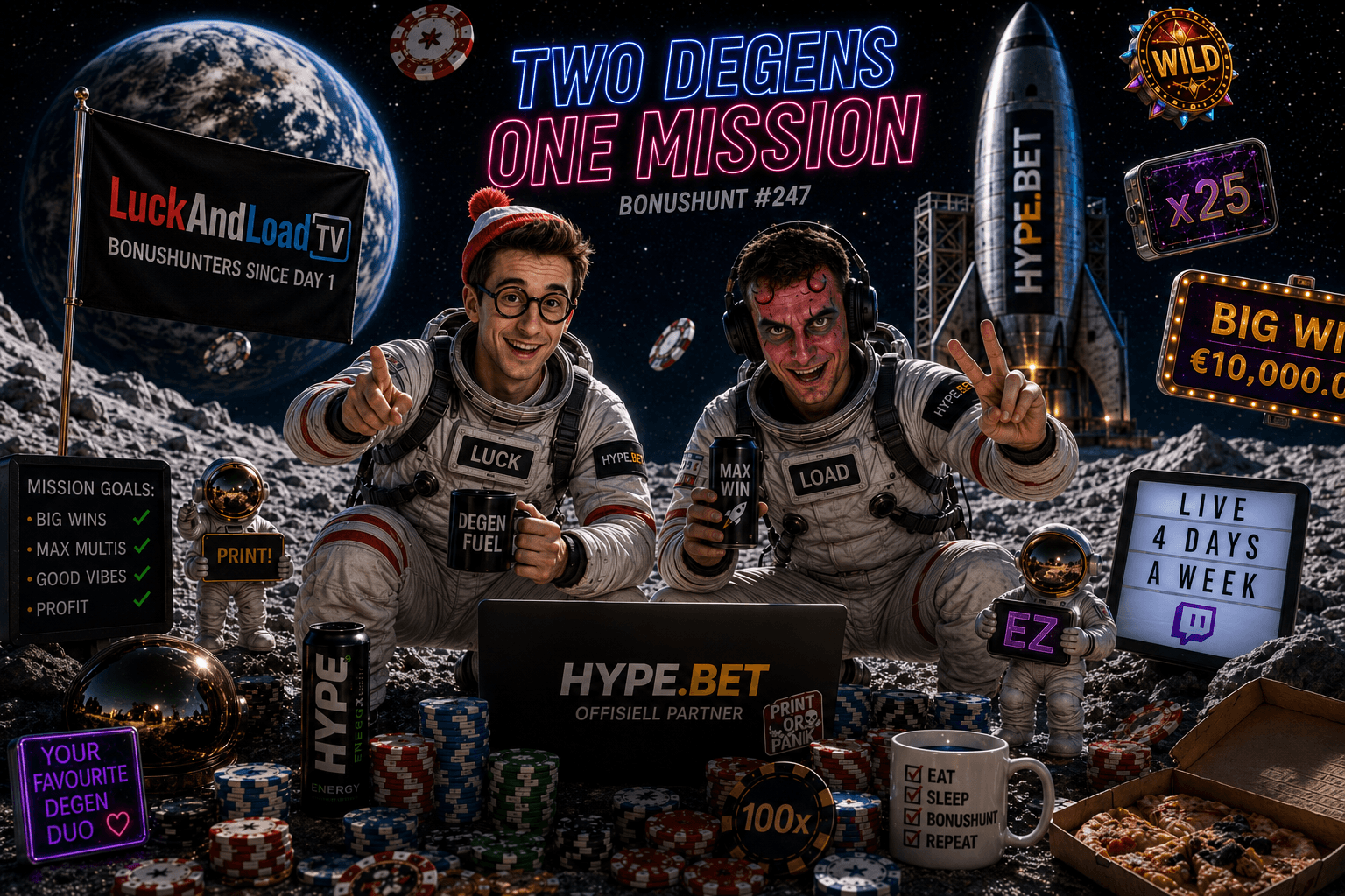 LuckAndLoadTV — Two Degens One Mission